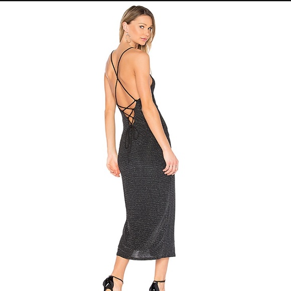 Black knit NBD dresss. - Picture 3 of 4